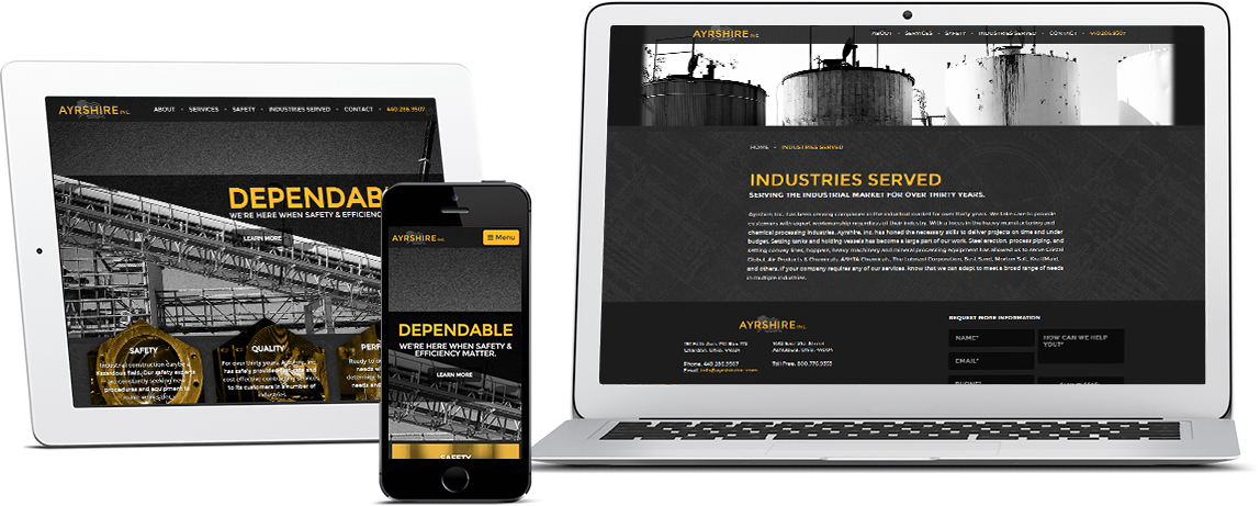 Ayrshire Website Showcase
