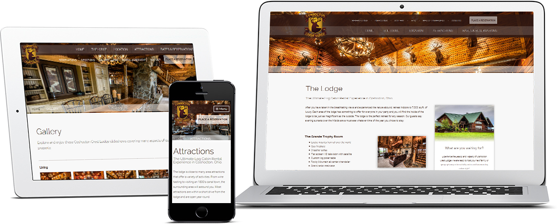 Coshocton Crest Lodge Website Showcase