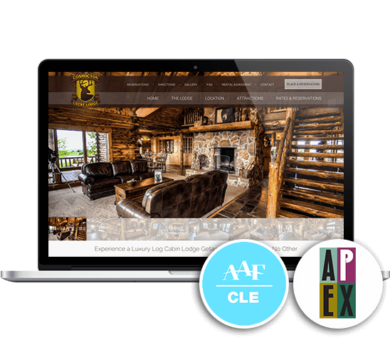 Coshocton Crest Lodge Website Mockup