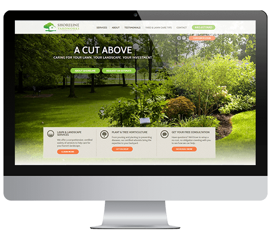 Shoreline Yardworks Website