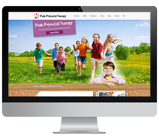 Peak Potential Therapy Website Design