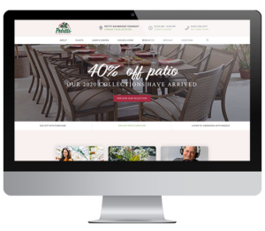 Petitti Website Mockup