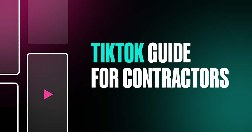 TikTok guide for contractors