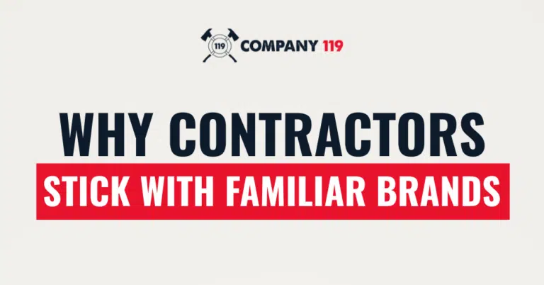 Why Contractors Keep Buying the Same Product