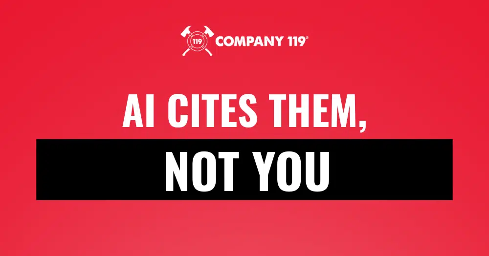 AI cites them, not you.