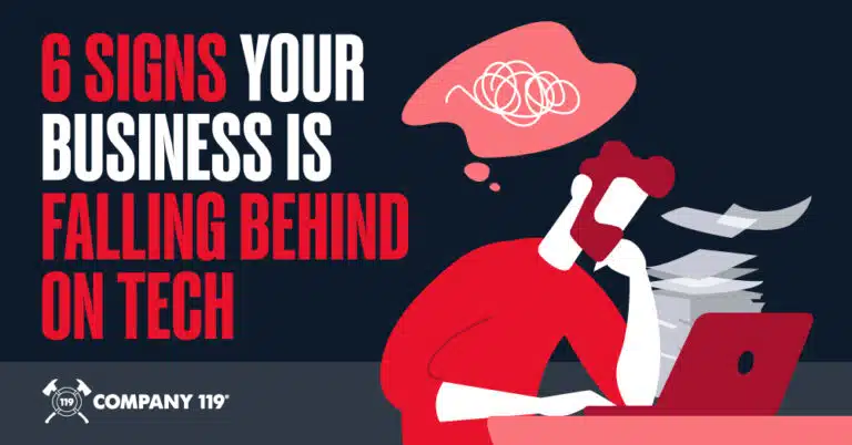 Falling Behind Blog Graphic