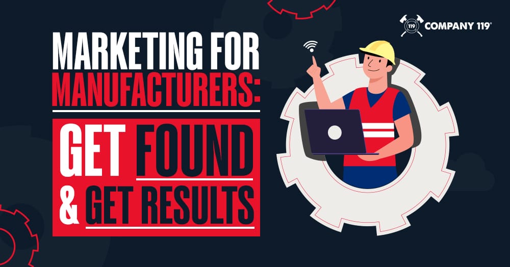 Marketing for Manufacturers Blog Graphic